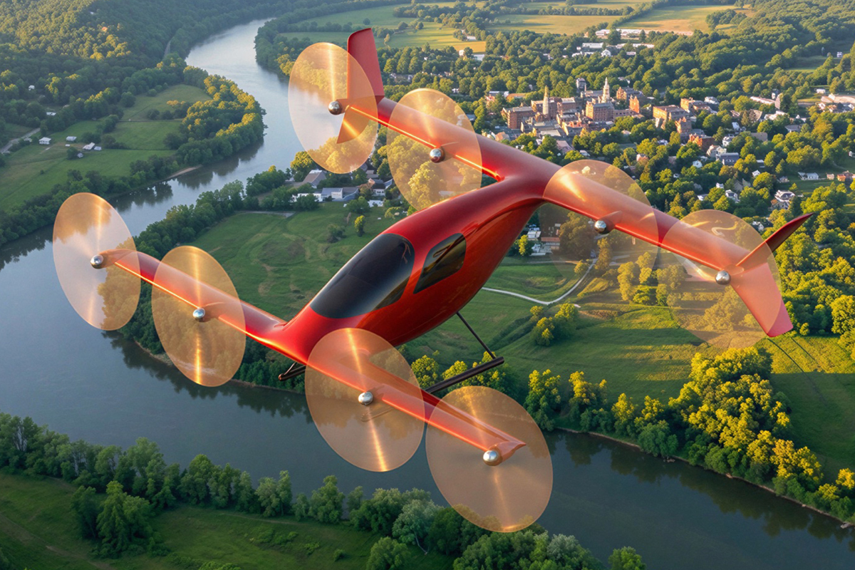 Vight V1 passenger eVTOL aircraft concept design Vight V1 passenger eVTOL aircraft concept design